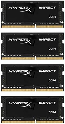 HyperX Kingston Teknolojisi Etki 64 GB Kiti (4x16 Gb) 2400 MHz DDR4 CL15 260-Pin SODIMM Dizüstü Bilgisayar HX424S15IBK4 / 64
