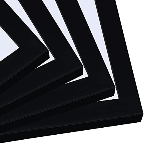 ÇEKİRDEK SANAT 11x14 Siyah Resim Çerçevesi Ekran Resimleri Mat ile 8x10 veya Mat olmadan 11x14, Duvar ve Masa Üstü Ekran için