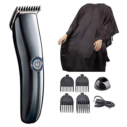 FENXİXİ Şarjlı Saç Kesme Erkekler Çocuk Berber Akülü Elektrikli Saç Düzeltici Kesme Makinesi Şampuan Pelerin Seti Saç Kesimi