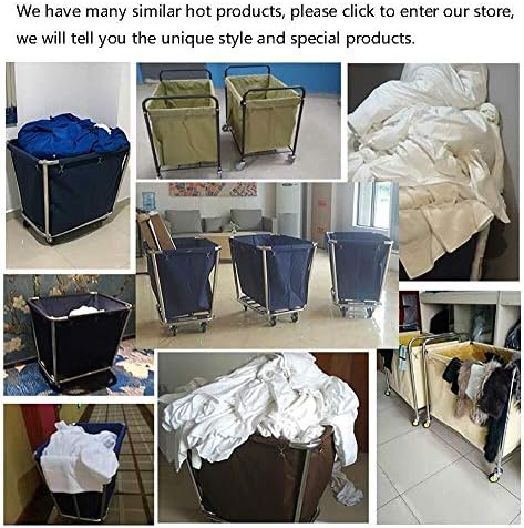 Xiao Jian - Yardımcı Arabası Büyük Çamaşır Arabası ,Ağır Ticari/Endüstriyel/Ev/Salon / Tekerlekli Çamaşır Sepeti,Giysi/Havlu