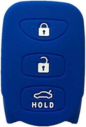 Rpkey Silikon Anahtarsız Giriş uzaktan kumandalı anahtar Fob Kapak Kılıf koruyucu Yedek Fit Hyundai Accent Elantra Sonata Kia