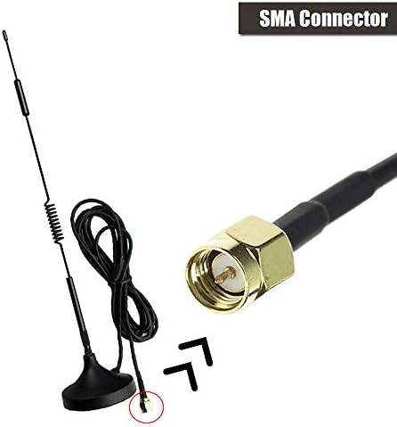 SMA Anten 4G LTE 12Dbi 700-2700 MHz Hücresel Anten Mıknatıs Dağı 4g Anten 12dbi 4G LTE CPRS GSM 2.4 G WCDMA 3G EJOYS tarafından