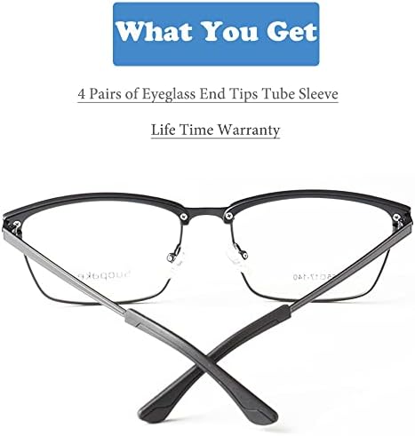 OPUGIT Silikon Anti-Kayma Gözlük Sonu İpuçları Kulak Çorap Adet Tüp Kol Gözlük Hizmetliler Gözlük Konfor Yedek İpuçları için