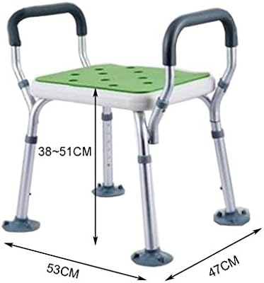 FXLYMR duş oturağı Taşınabilir banyo oturağı Ayarlanabilir duş Tezgahı Beyaz Küvet Kaldırma Sandalyesi Kollu