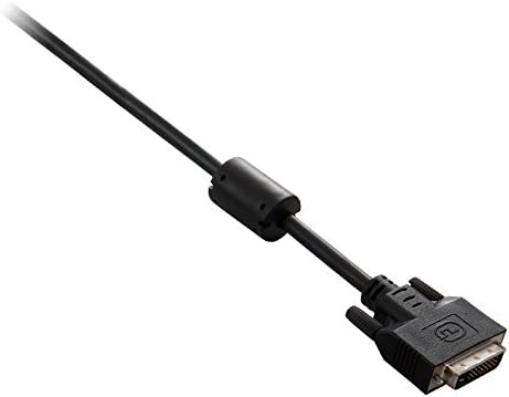 V7 V7E2DVI-02M-BLK DVI Çift Bağlantı Kablosu (m/m) Siyah 2m