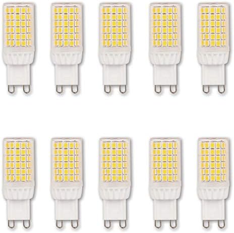 Westinghouse Aydınlatma 5164120 G9 Taban Kısılabilir Şeffaf LED Ampul, 10'lu Paket, Sıcak Beyaz