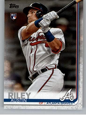 2019 Topps Güncelleme (Seri 3) US100 Austin Riley RC Çaylak Atlanta Braves Resmi Beyzbol Ticaret Kartı