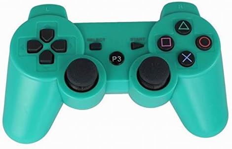Playstation 3 için NCS Kablosuz Bluetooth Çift Titreşim Uzaktan PS3 Denetleyici (Yeşil)