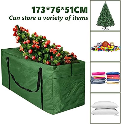 FGYSFT Noel Ağacı Saklama çantası-Katlanabilir Noel Ağaçları Çelenk Battaniye Paketi Açık Bahçe Fermuar Toz Geçirmez Koruyucu