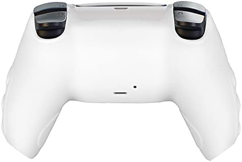 Denetleyici Kapağı için PS5 DOBEWİNGDELOU Denetleyici Cilt için Playstation 5 Dualsense Kaymaz Silikon Koruyucu Skins Kapsamlı