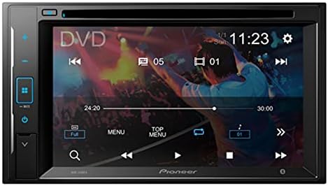 Pioneer AVH-210EX Çift DİN Bluetooth In-Dash DVD / CD AM / FM Ön USB Dijital Medya Araç Stereo Alıcısı 6.2 WVGA Dokunmatik