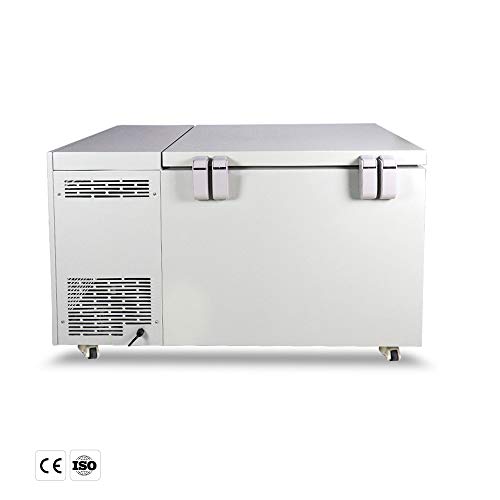 HNZXIB 208L (8.6 Cu Ft) Yatay Ultra Düşük Sıcaklık Buzdolabı -86° C Laboratuvar Dondurucu Buzdolabı (110V)