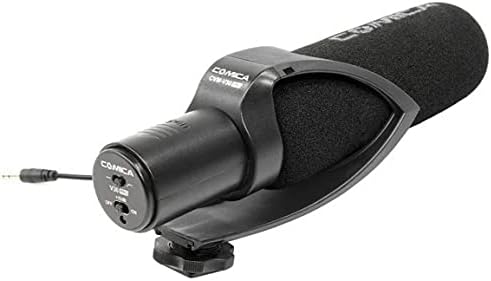 Comıca CVM-V30 PRO Kamera Mikrofon Süper-Kardioid Yönlü Kondenser Av Tüfeği Video Mikrofon Canon Nikon Sony Panasonic DSLR