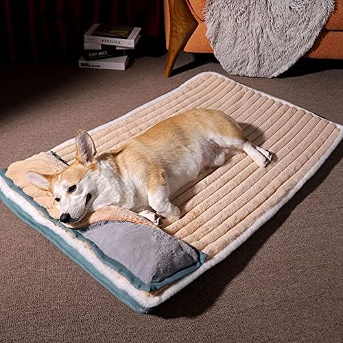 FANQIE Sıcak Küçük Orta Büyük Peluş kedi matı Pet Kış Malzemeleri Yavru ıçin Yastık ıle Yavru Köpek Pet House köpek yatağı