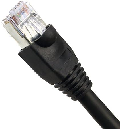 300 FT Cat6 Dış Mekan Kuru Jel Dolgulu Doğrudan Gömme Ethernet (Kendiliğinden İyileşen) (Konektörler Takılı)