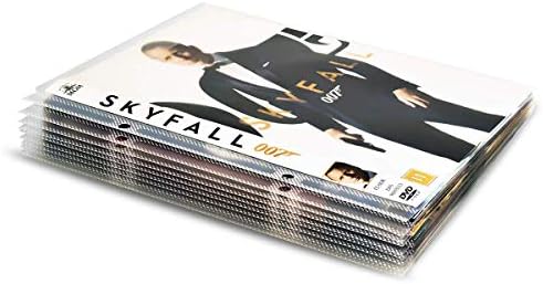 Tarifold DVD Ciltleme Delikleri, Kapama Kapağı ve Kapak Alanı olan DVD Saklama için Koruyucu Kılıf - 100/Paket (10282)