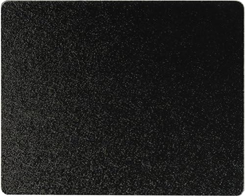 Yüzey Koruyucu Vance 20 X 16 inç Siyah Temperli Cam Kesme Tahtası,, 20 X 16 İnç