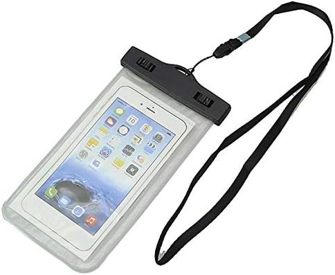 Akıllı Telefon için Yüzme Su Geçirmez Sualtı Kılıfı Çanta Paketi Kuru Kılıf (Temizle)