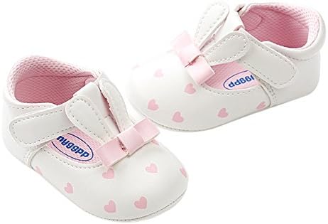 BOBORA Bebek Kız Ayakkabı, Paskalya Sevimli Tavşan Sevgiliye Prenses Mary Jane Ayakkabı Yumuşak Taban Kaymaz Ilk Yürüyüşe Ayakkabı