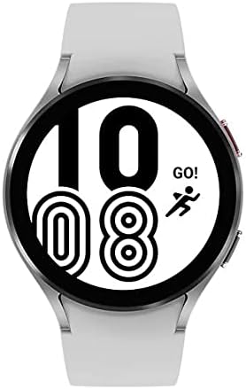 Gelişmiş Sağlık İzleme, Fitness İzleme ve Uzun Ömürlü Pil ile Galaxy Watch 4 44mm Akıllı Saat-Gümüş (Kore Uluslararası Versiyonu)