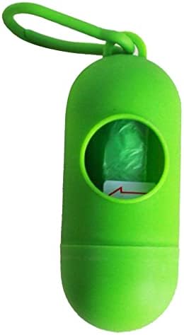 Pet Atık Poop için Homyl Plastik Köpek Poo Çanta Dağıtıcılar + Çanta-Yeşil