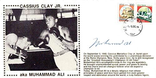 Muhammed Ali İmzalı İlk Gün Kapağı Vintage PSA / DNA H47178 - Boks Kesim İmzaları