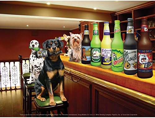 Aptal Squeakers-Bira Şişeleri-Köpek Oyuncağı - %100 Vinil. Dayanıklı ve Güçlü yapılmış. Yenilik Oyun Oyuncak. Aralarından seçim
