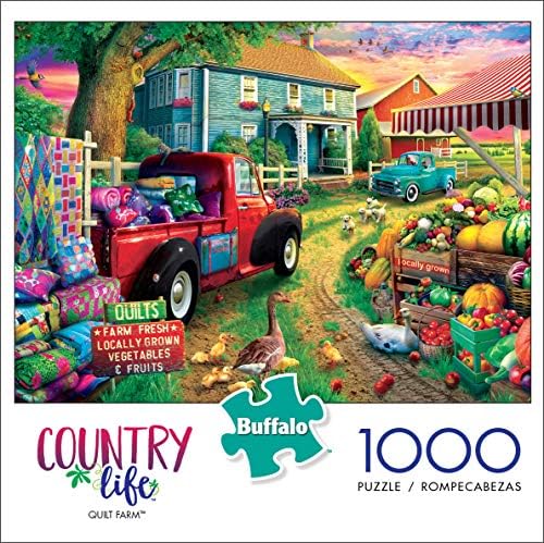 Buffalo Oyunları - Yorgan Çiftliği-1000 Parça Yapboz