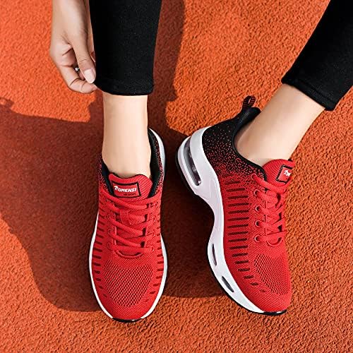 RomenSi Bayan Hava Atletik Koşu Sneakers Moda Nefes Spor Salonu Yürüyüş Tenis Ayakkabıları (US5. 5-10 B (M)