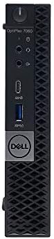 Dell Optiplex 7060 MFF Masaüstü - 8. Nesil Intel Core i5-8500T 2,10 GHz (3,5 GHz'e kadar), 8GB DDR4 2666MHz Bellek, 512GB Katı
