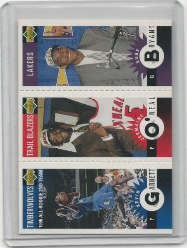 1996-97 Üst Güverte Koleksiyoner Seçimi Mini Kartlar Basketbol Kartı M129 Kobe Bryant/Jermaine O'NEAL / Kevin Garnett