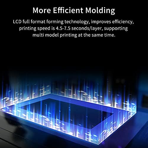 Aibesy L809D 3D Yazıcı Photocuring LCD Reçine 3D Yazıcı ile Yüksek Hassas 8.9 İnç 4 K Monokrom LCD Çevrimdışı Baskı Dilsiz