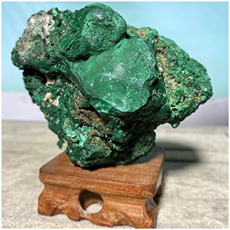 YSJJAXR Doğal Kristal Kaba Doğal Taş Yeşil Malakit Kristalleri Mineral Örneği Taş ROUG Geode Meditasyon Enerji Reiki Şifa